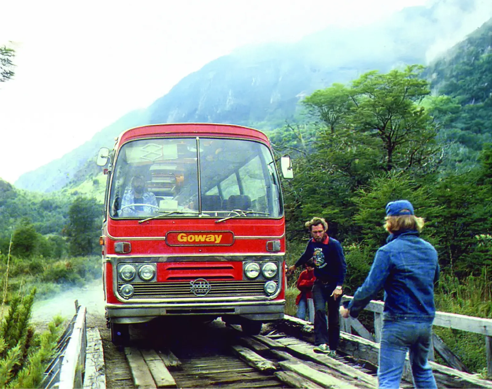 Author hero Photo: Goway’s first bus in South America